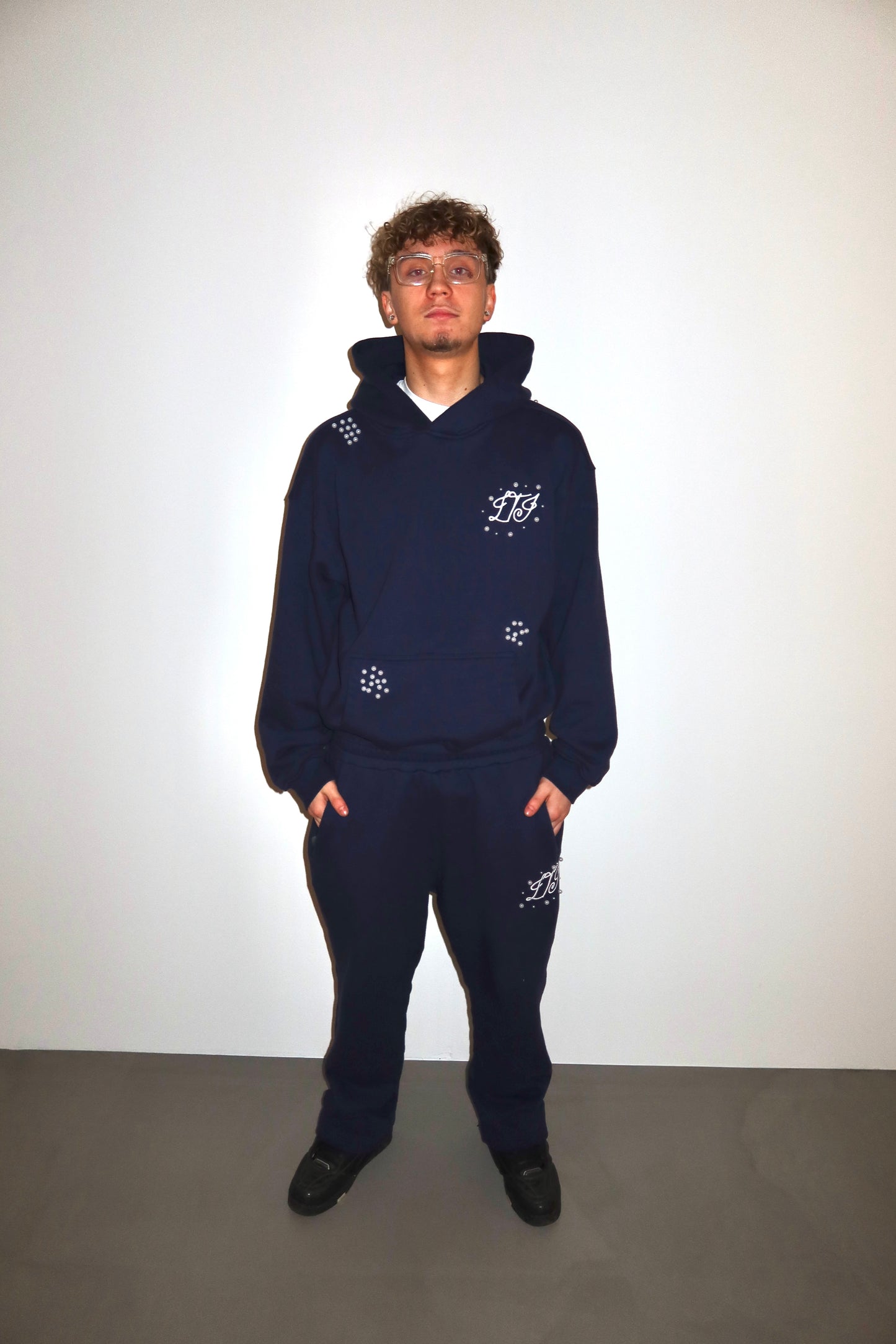 navy LTJ hoodie