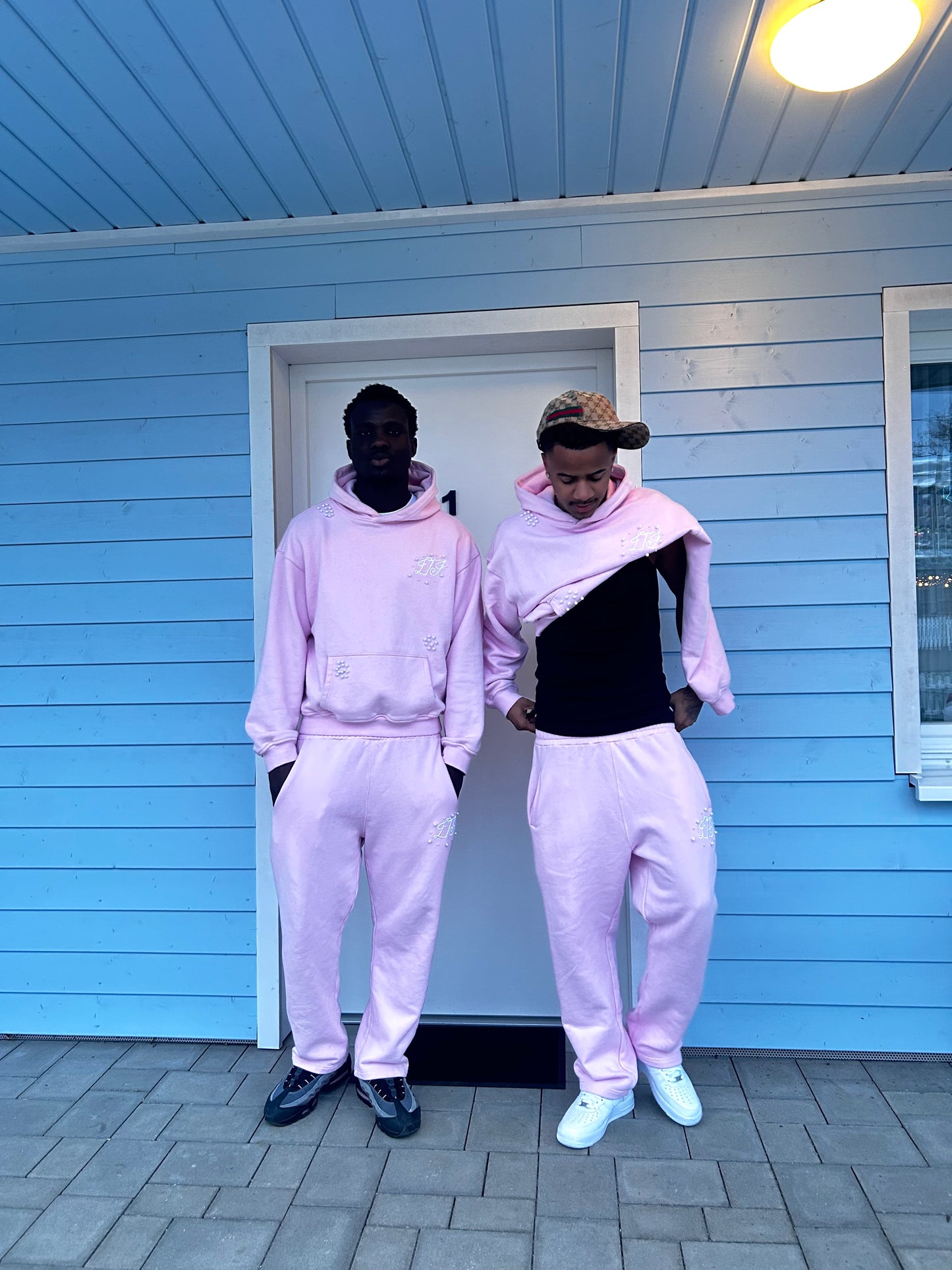 pink LTJ pants