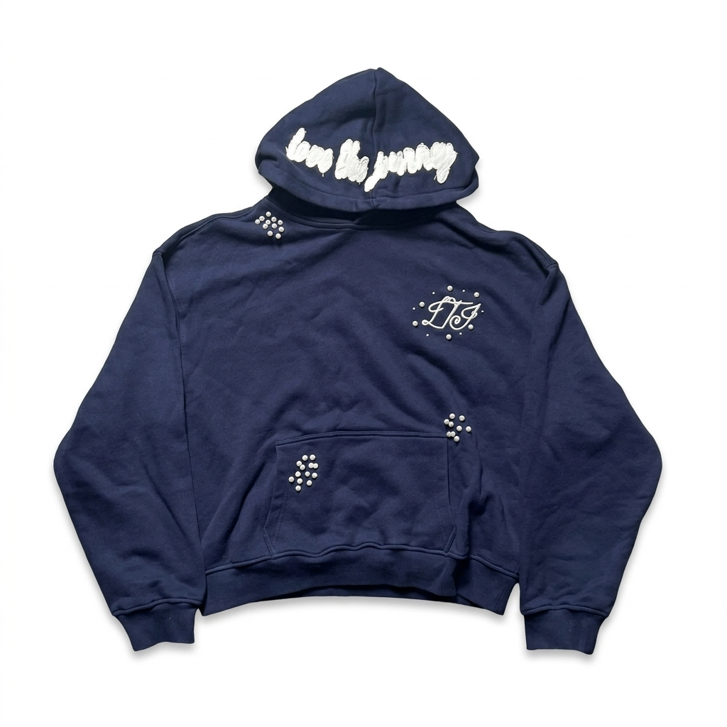 navy LTJ hoodie